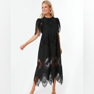 Tuckernuck Black Catalina Embroidered Dress new with tags size XXL